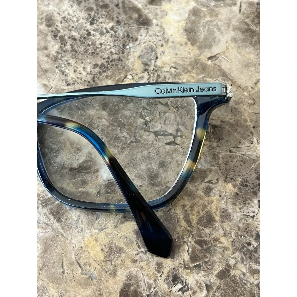 Calvin Klein Jeans CKJ21632 233 52/15 140‎ Women's Blue Havana Eyeglass Frames